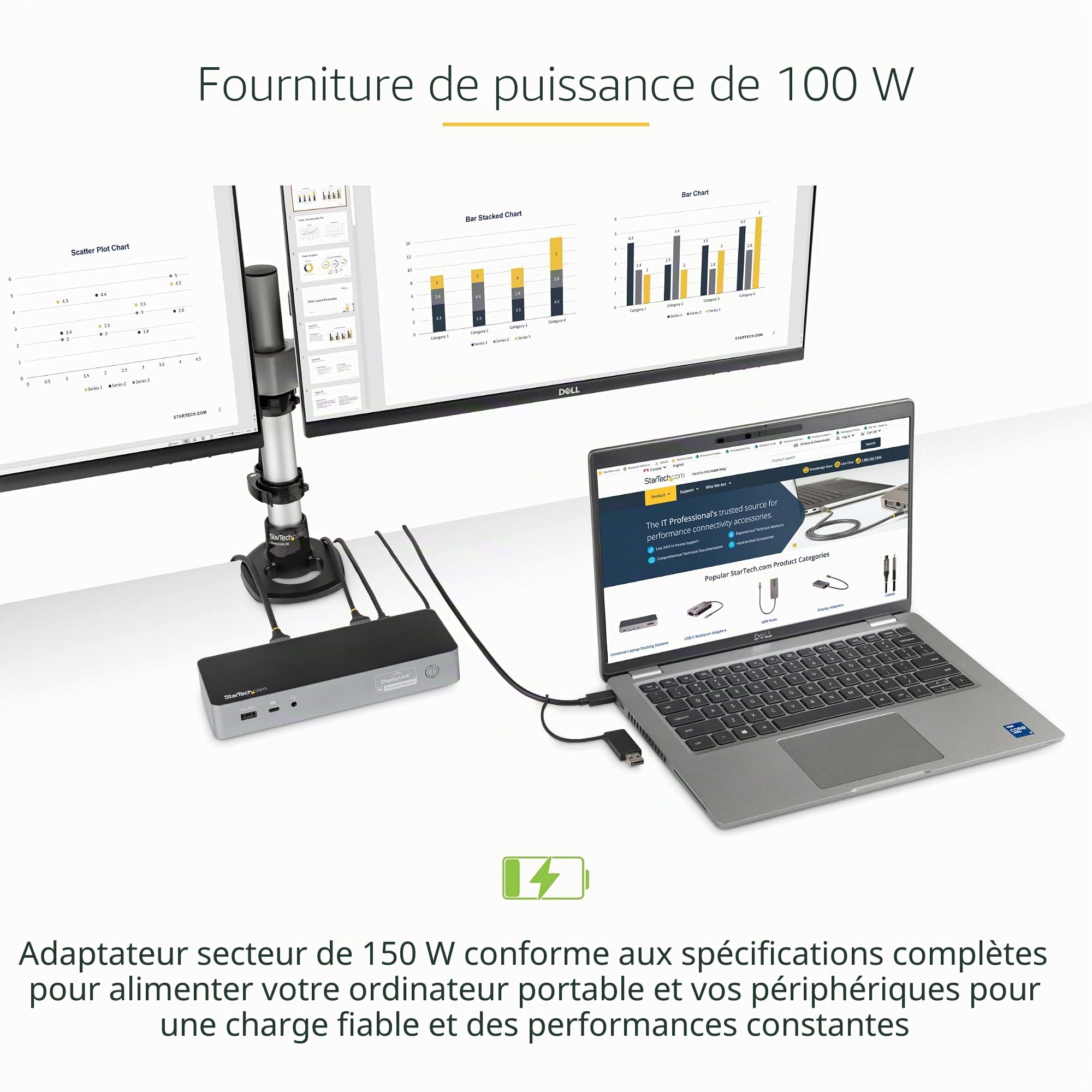 startech-com-st12mhdlan-station-d-accueil-hybride-usb-c-usb-a-double-4k-hdmi-dis image 8