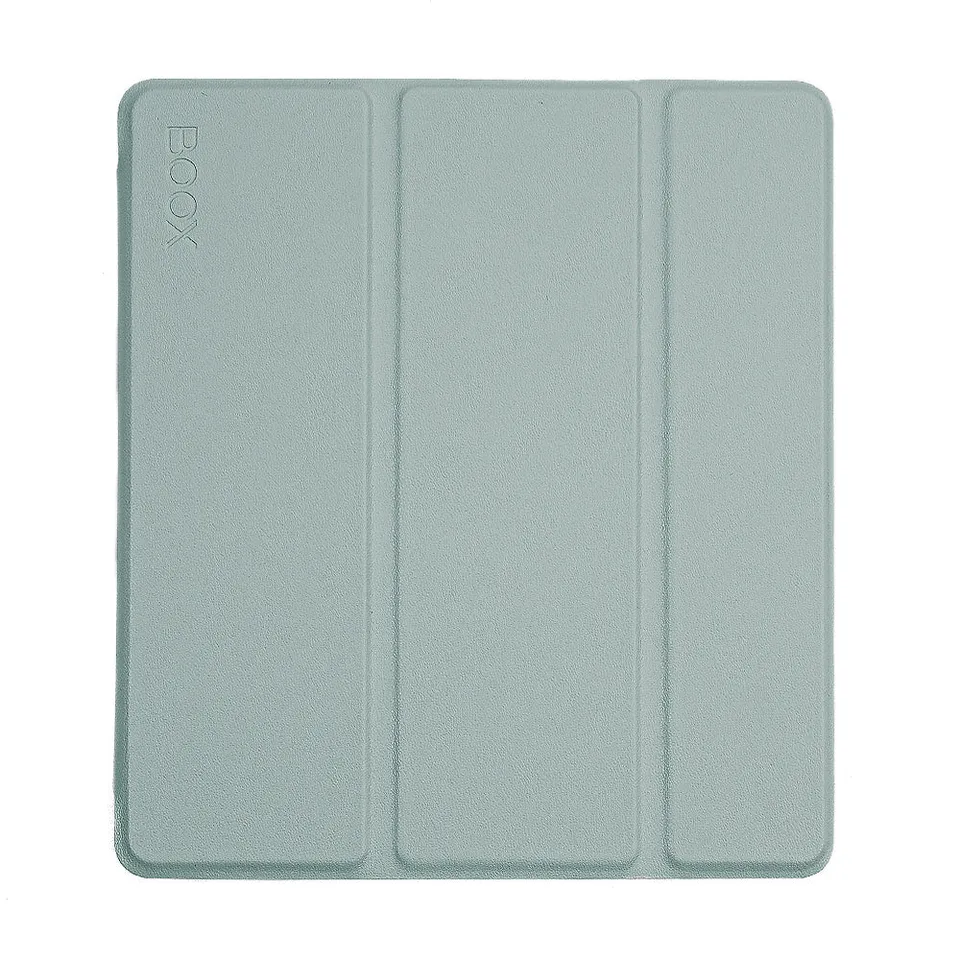 boox-leaf2-case-cover-housse-de-protection-tri-volet-mint-green-et-light-brown image 1
