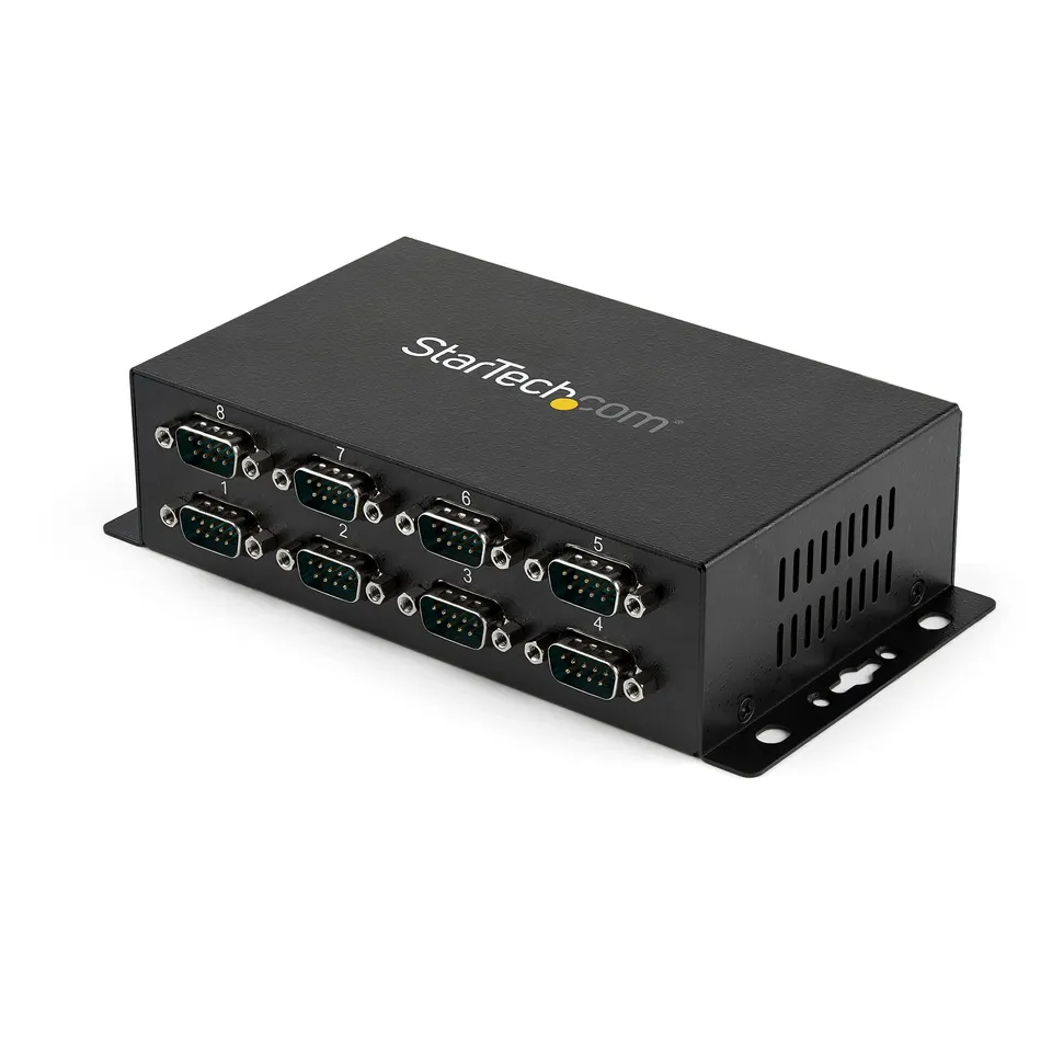 startech-com-adaptateur-usb-vers-s-rie-rs232-8-ports-rail-din-icusb2328i image 1