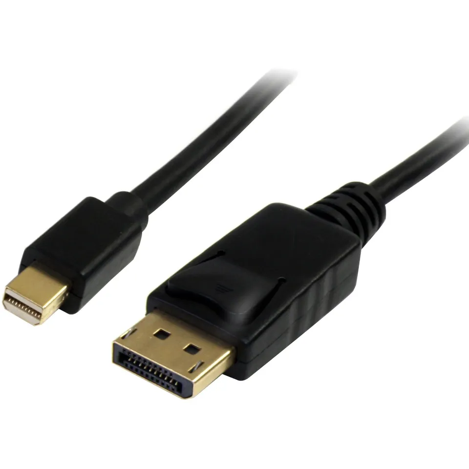 startech-com-c-ble-mini-displayport-vers-displayport-1-2-4k-2-m-noir image 1