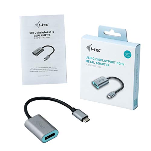 i-tec-adaptateur-usb-c-vers-displayport-4k-60hz-m-tal-compatible-windows-macos-c image 5