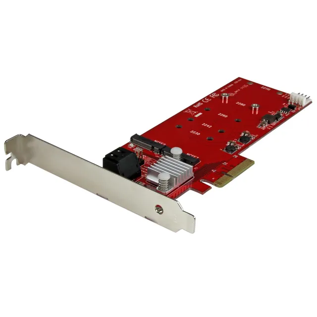 startech-com-pexm2sat3422-carte-raid-pcie-2x-m-2-sata-2x-sata-iii image 1