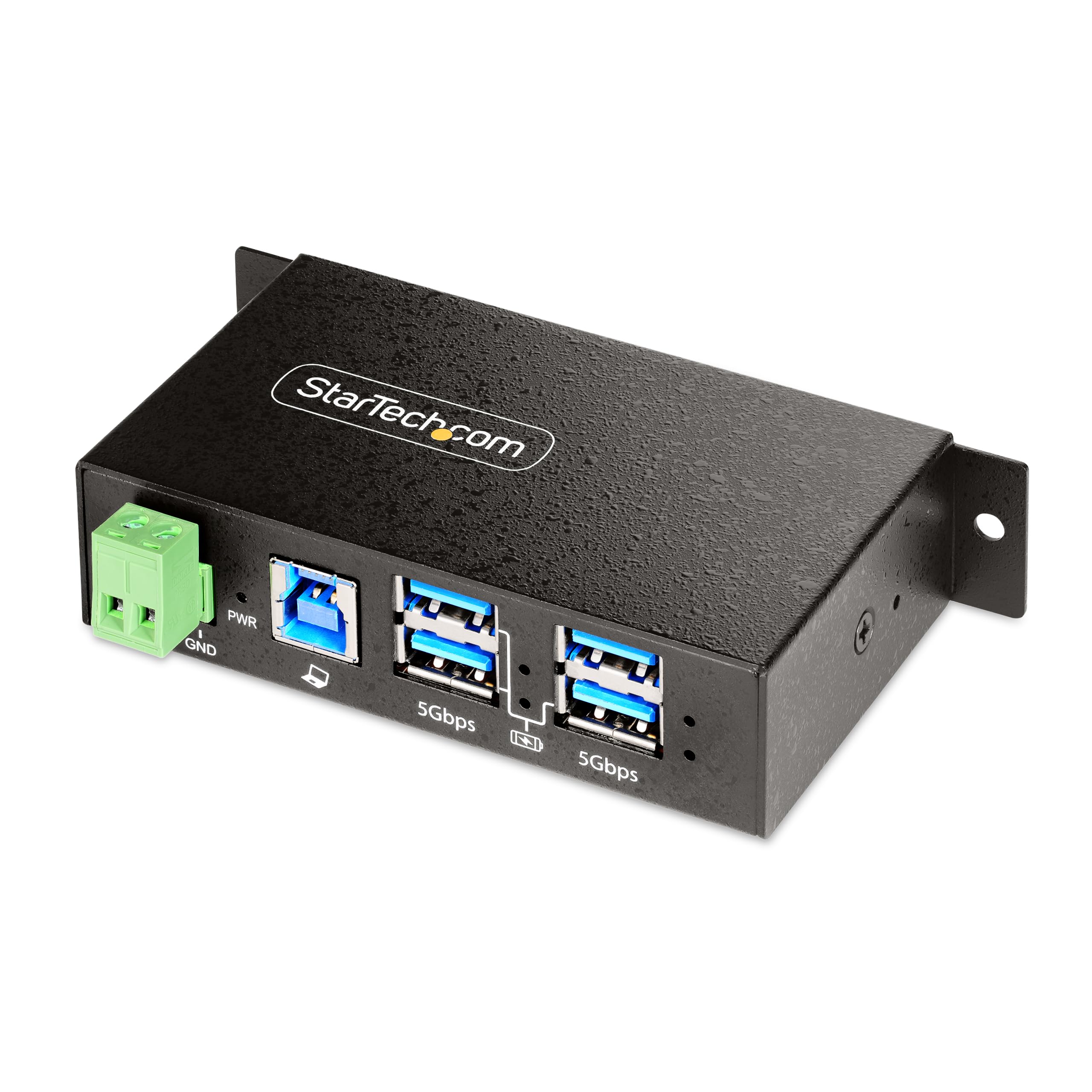 startech-com-hub-usb-g-r-4-ports-usb-a-5gbps-esd-m-tal-5g4aindrm-usb-a-hub image 1