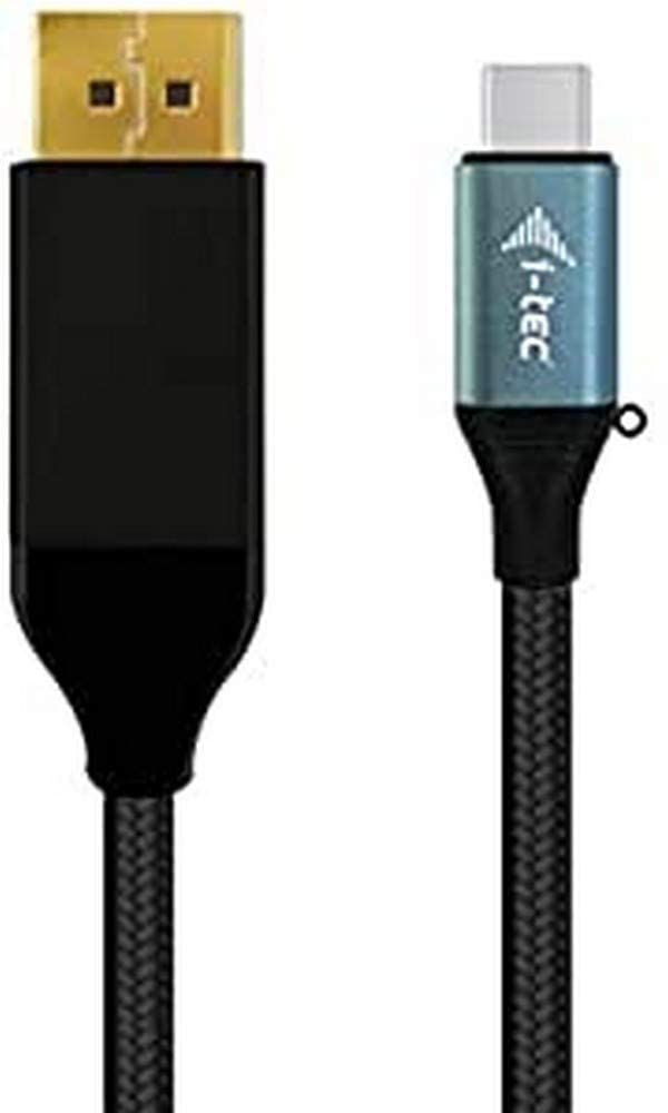 i-tec-c-ble-adaptateur-usb-c-vers-displayport-4k-60hz-150cm-thunderbolt-3 image 1
