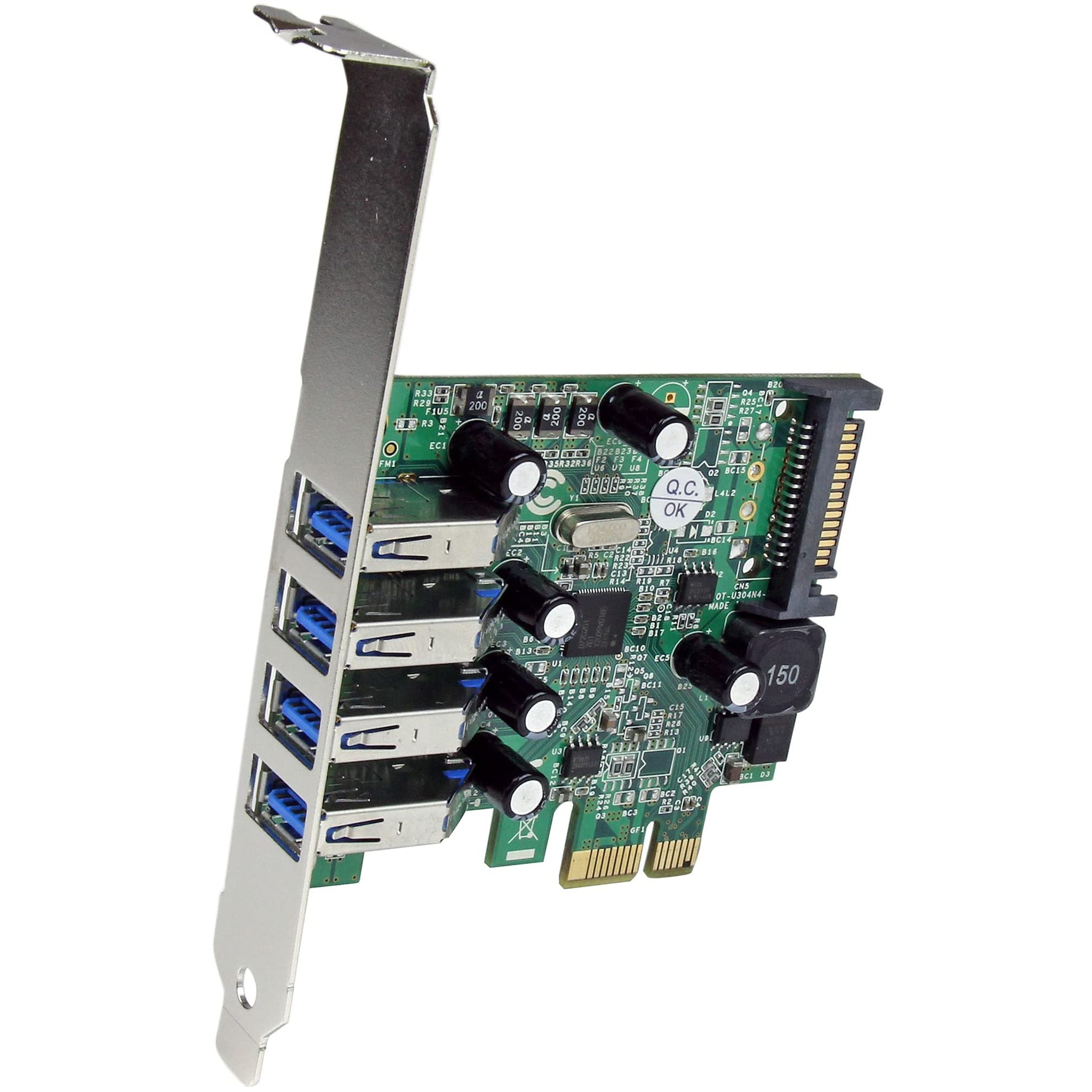startech-com-pexusb3s4v-carte-pcie-4-ports-usb-3-0-5-gbps-uasp image 2
