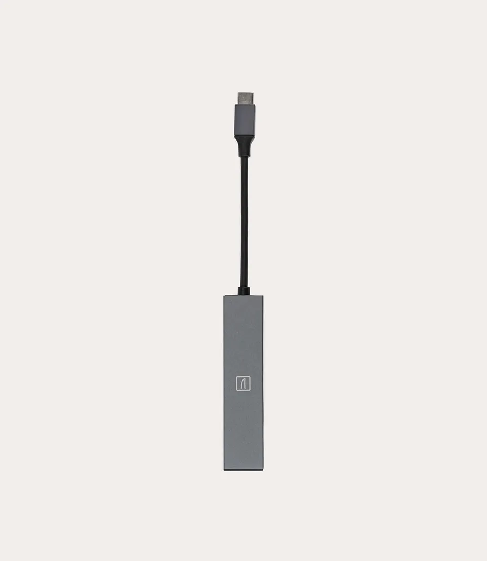 tucano-3-in-1-hub-usb-c-hub-type-c-aluminium-2x-usb-3-0-usb-c image 1