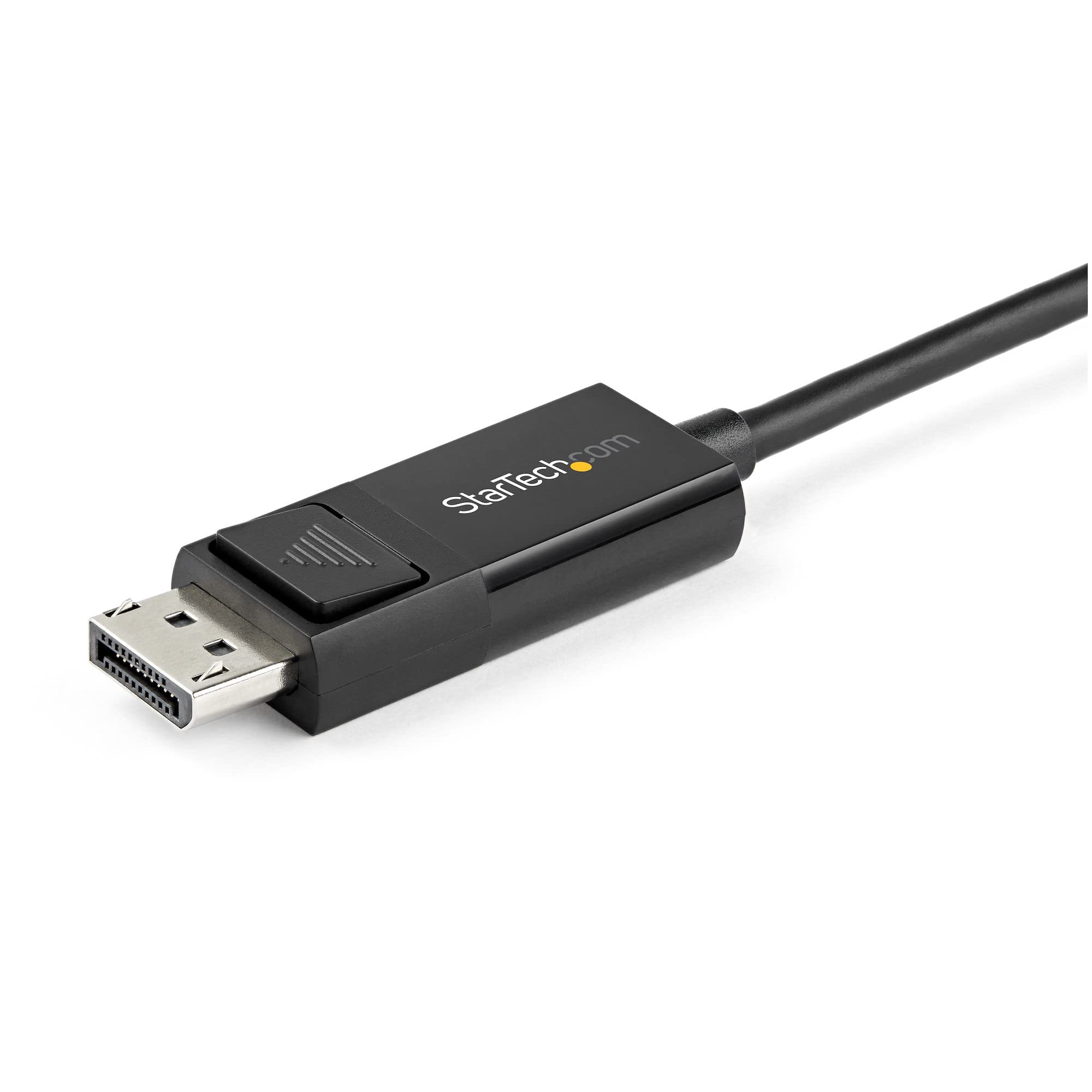 startech-com-c-ble-bidirectionnel-usb-c-vers-displayport-1-2-4k-60hz-hdr-2m image 2