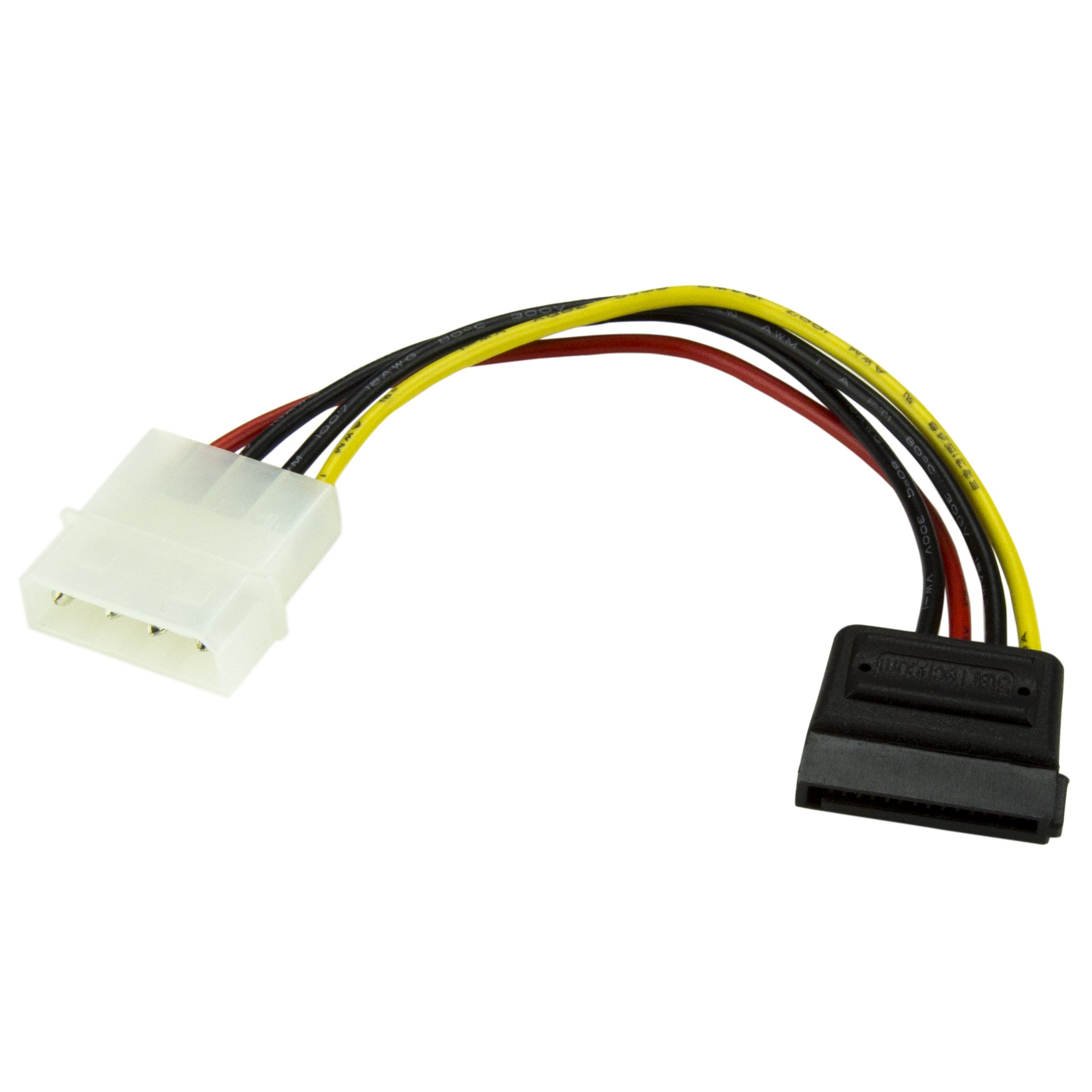 startech-com-satapowadap-adaptateur-alimentation-lp4-vers-sata-15-cm image 1