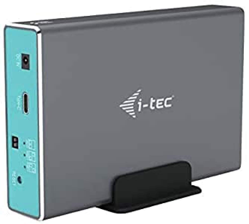 i-tec-mysafe-bo-tier-externe-usb-c-3-1-gen-2-pour-2x-disque-sata-2-5-pouces image 1