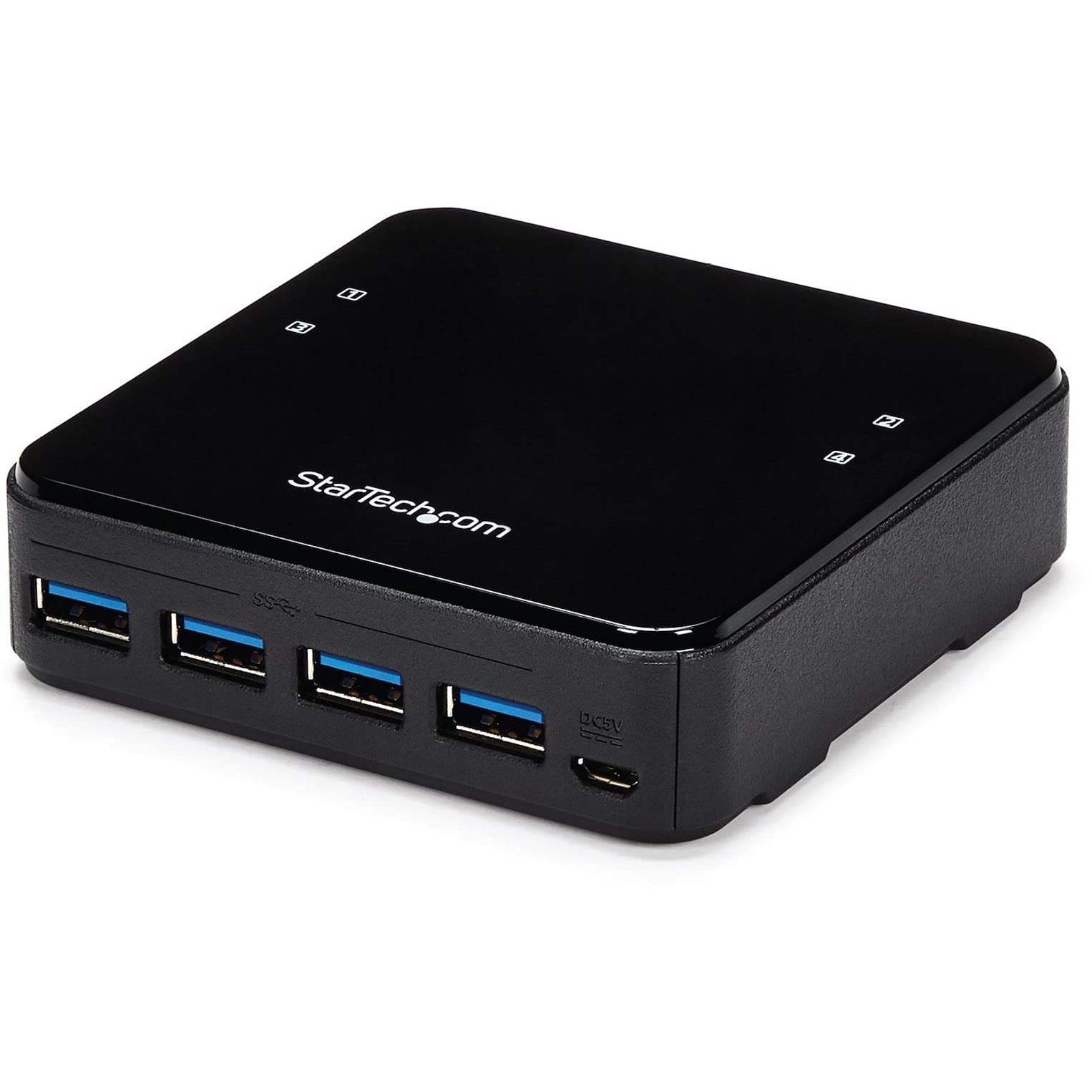 startech-com-hbs304a24a-switch-partage-usb-3-0-4x4-5-gbps-aliment image 1
