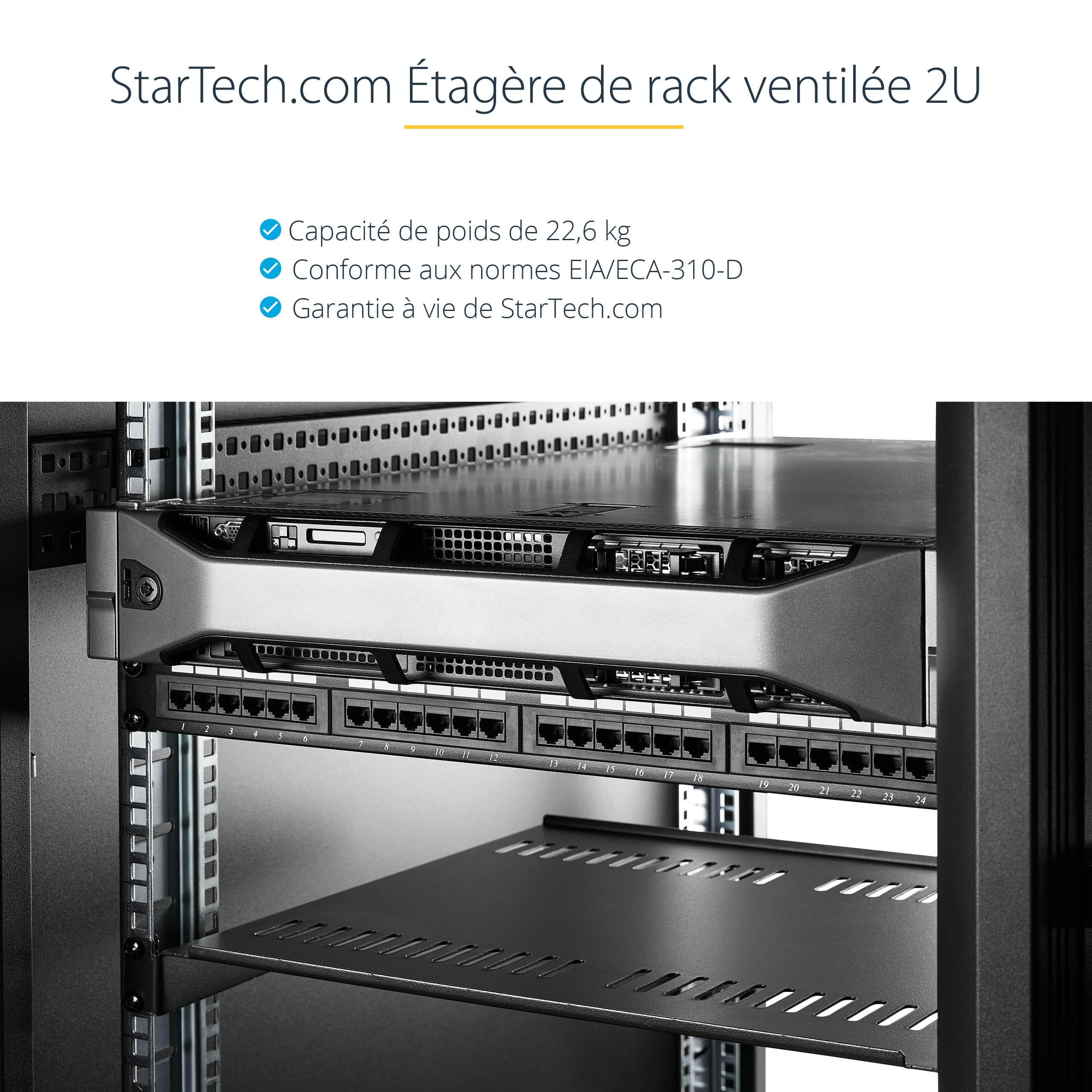 startech-com-tag-re-rack-19-2u-cantilever-40-cm-23-kg-noire-cabshelfv image 3
