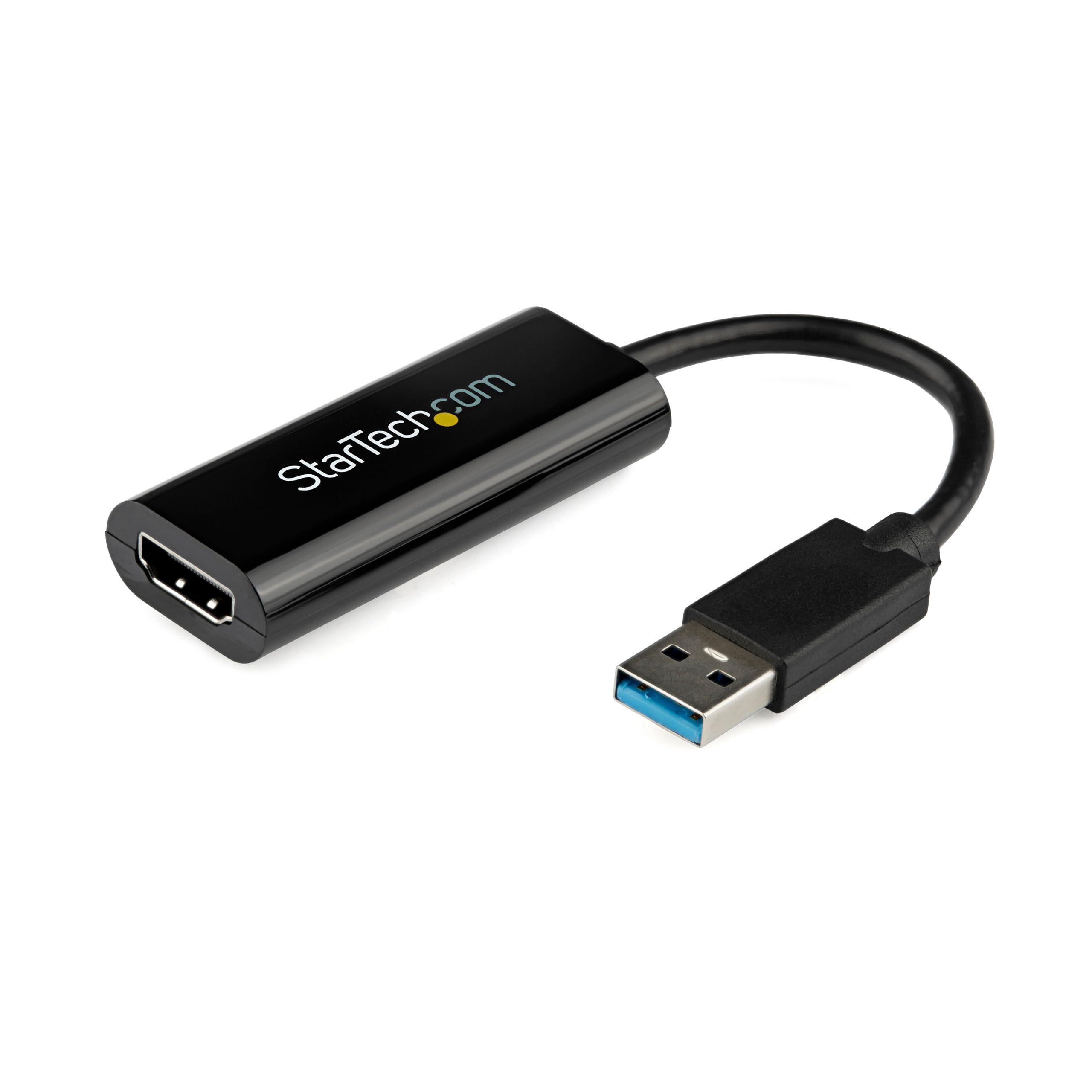 startech-com-usb32hdes-adaptateur-usb-3-0-type-a-vers-hdmi-1080p-noir-windows image 1