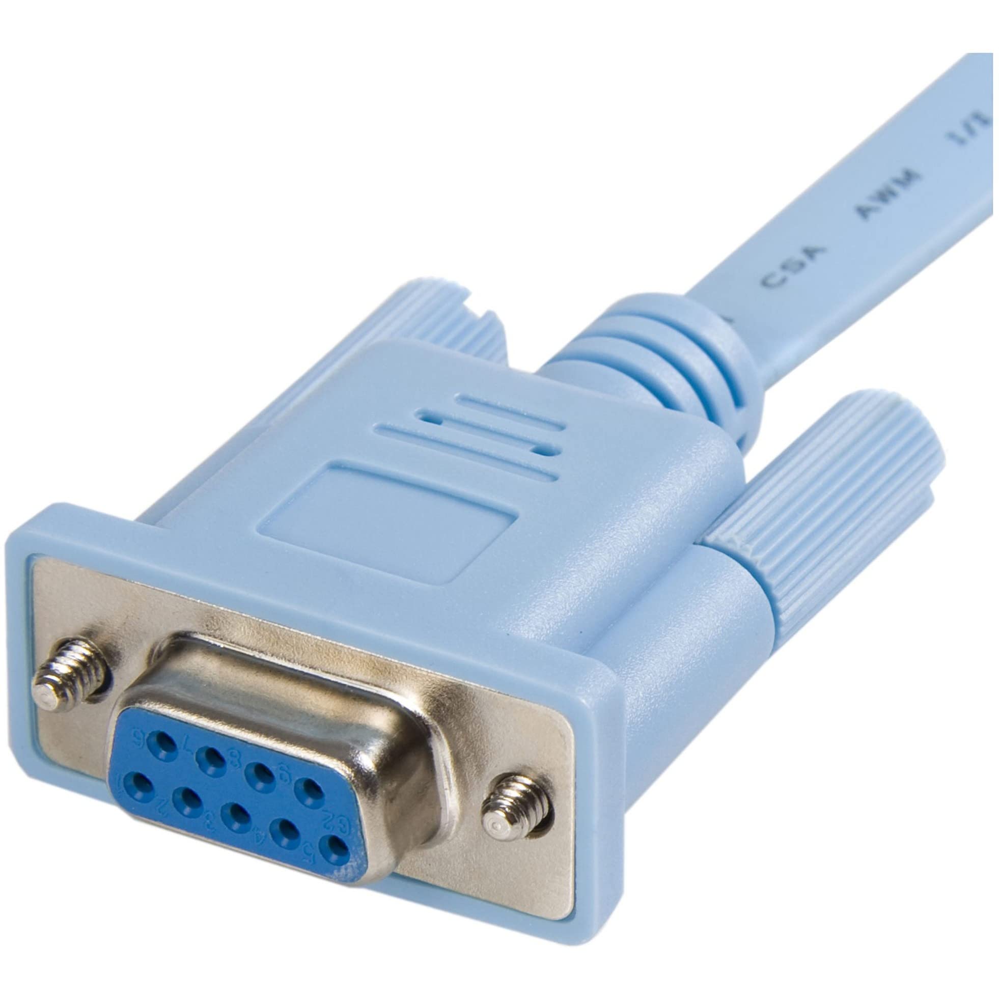 startech-com-db9concabl6-c-ble-console-rj45-m-le-vers-db9-femelle-1-8-m-bleu-cis image 4