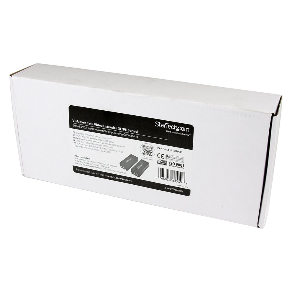 startech-com-extendeur-vid-o-vga-sur-cat5-point-point-80m-s-rie-utpe image 5