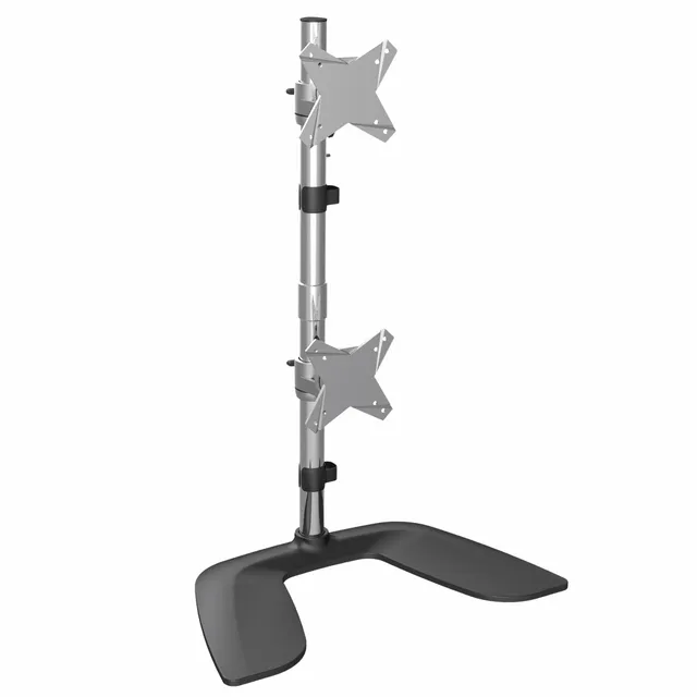 startech-com-armduovs-support-vertical-double-cran-jusqu-27-8-kg-argent image 1