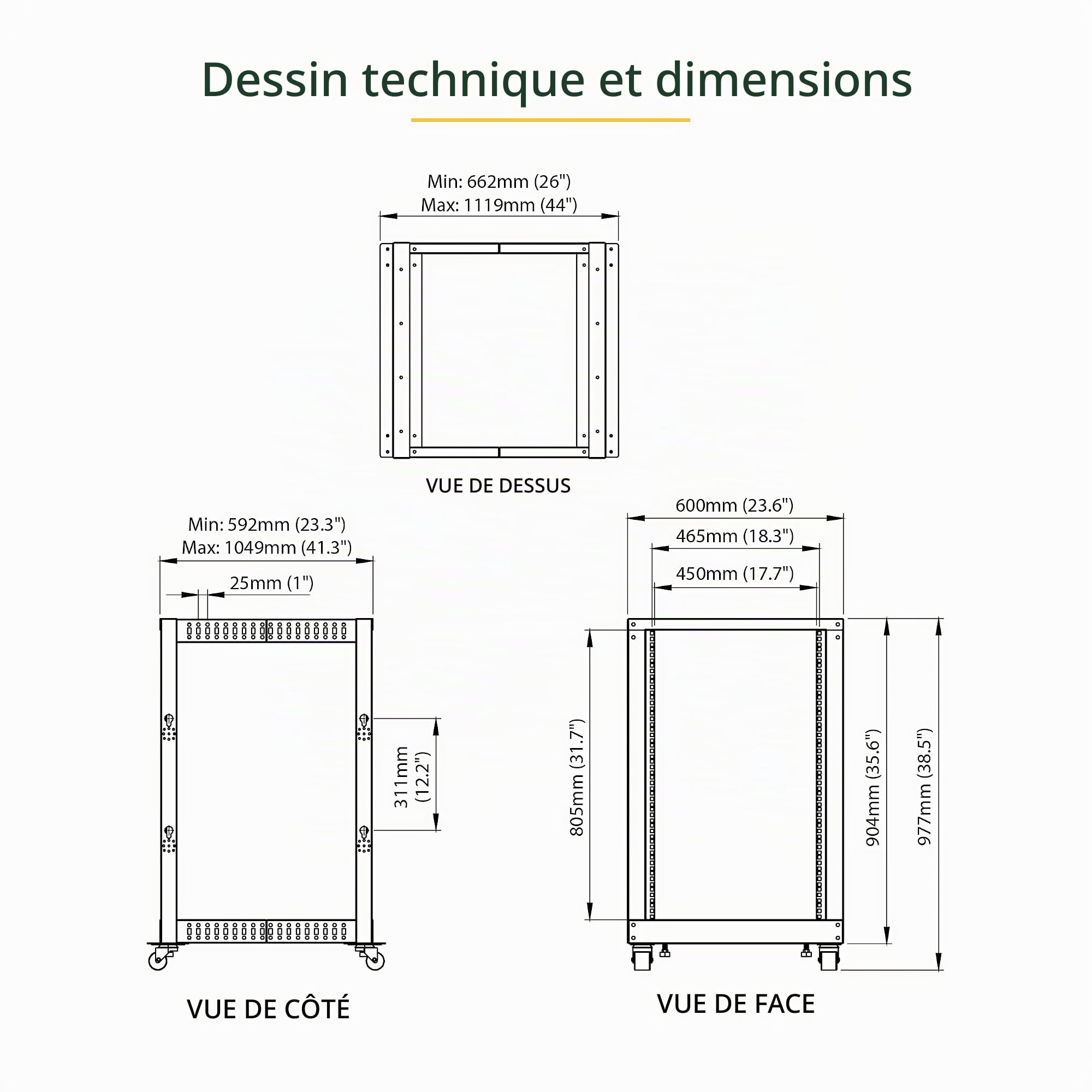 startech-com-rack-serveur-18u-4-montants-ouvert-mobile-19-profondeur-56-101-7-cm image 6