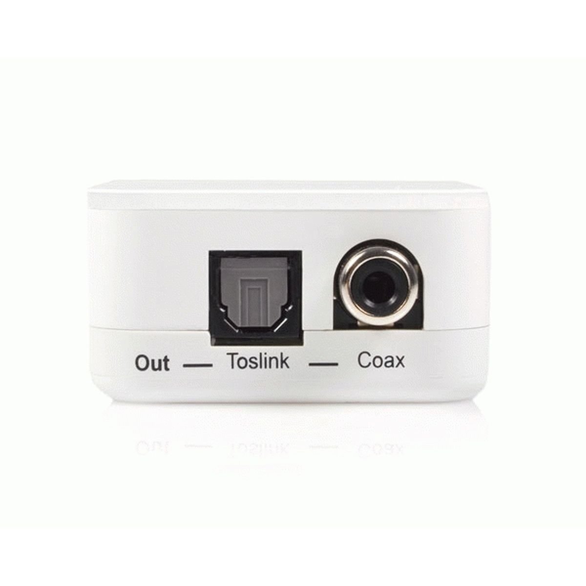 startech-com-spdifcoaxtos-convertisseur-audio-coaxial-vers-toslink-blanc image 3