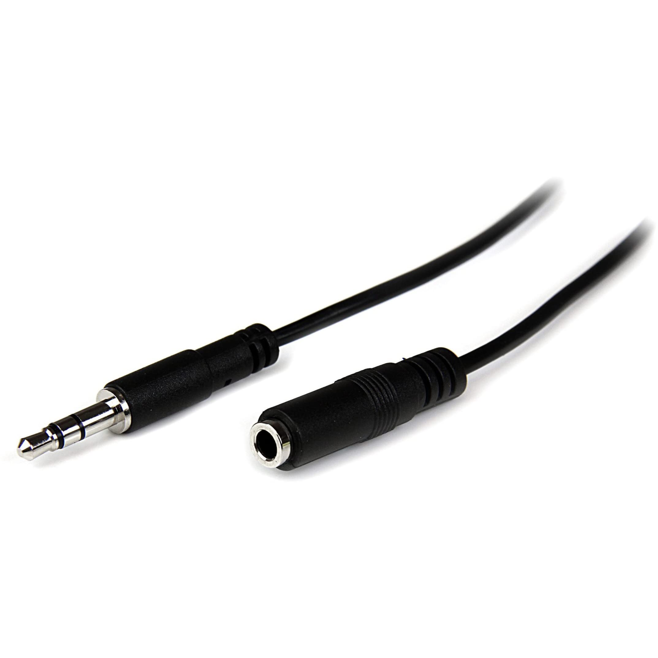 startech-com-mu2mmfs-c-ble-extension-audio-slim-3-5-mm-m-le-vers-femelle-2-m image 5
