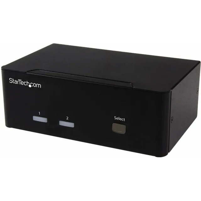 startech-com-st12mhdlan-series-switch-kvm-vga-2-ports-double-cran-1920x1200-hub- image 1