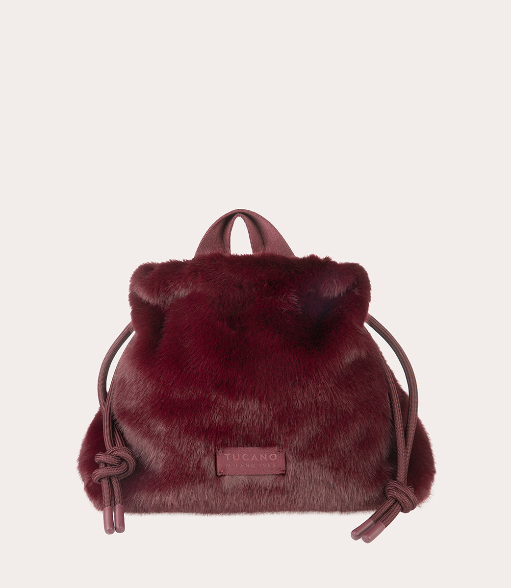 tucano-nina-fur-sac-beaut-fausse-fourrure-cordon-avec-bandouli-re image 6