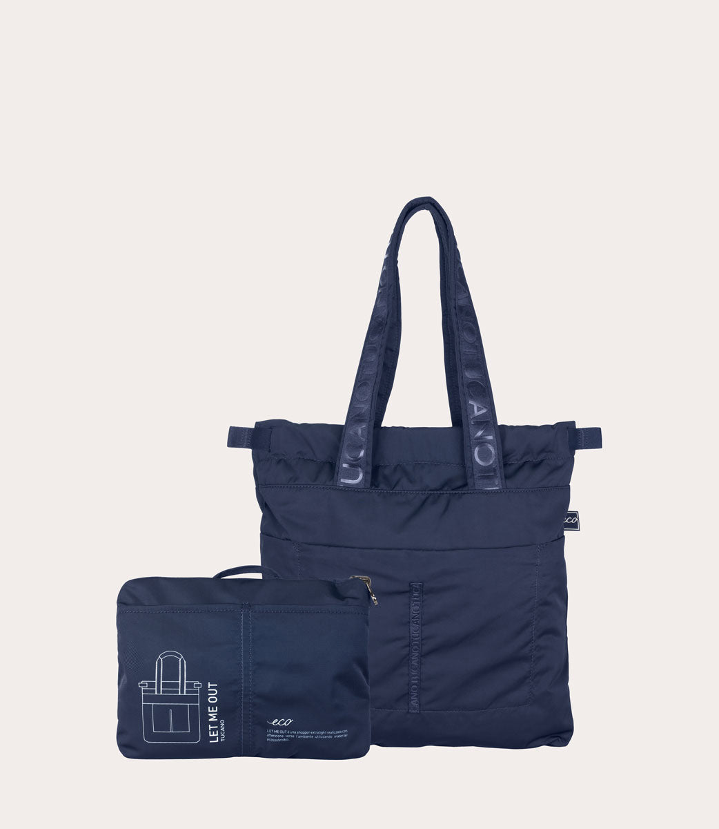 tucano-let-me-out-shopper-pliable-tissu-recycl image 1