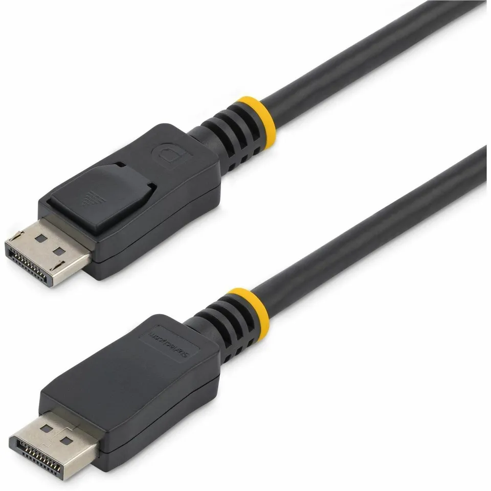 startech-com-displ50cm-c-ble-displayport-1-2-50-cm-4kx2k-noir image 1