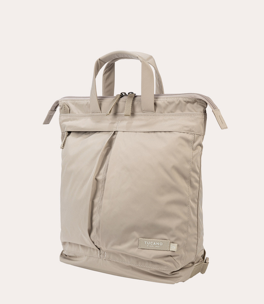 tucano-desert-shopper-m-sac-dos-plastique-recycl-avec-poche-pc image 2