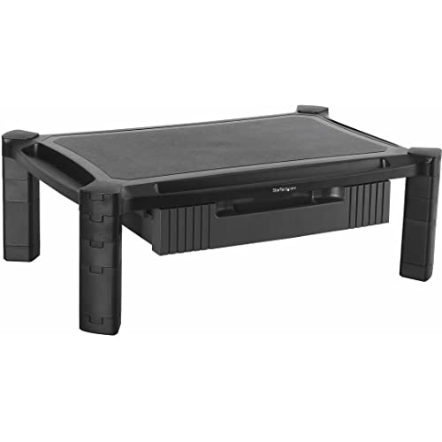 startech-com-monstadjdl-rehausseur-d-cran-r-glable-avec-tiroir-13-32 image 2