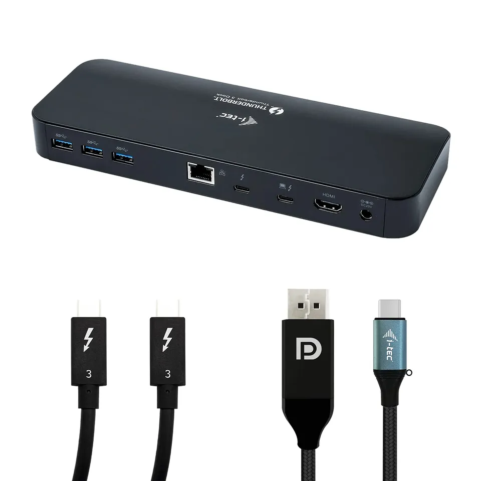 i-tec-thunderbolt-3-station-d-accueil-2x-4k-1x-5k-hdmi-85w-power-delivery image 1