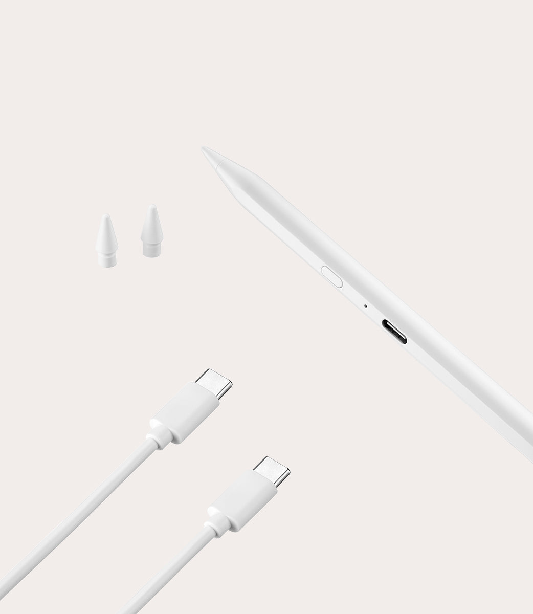 tucano-pencil-3-stylet-capacitif-usb-c-pour-ipad-50h-autonomie image 2