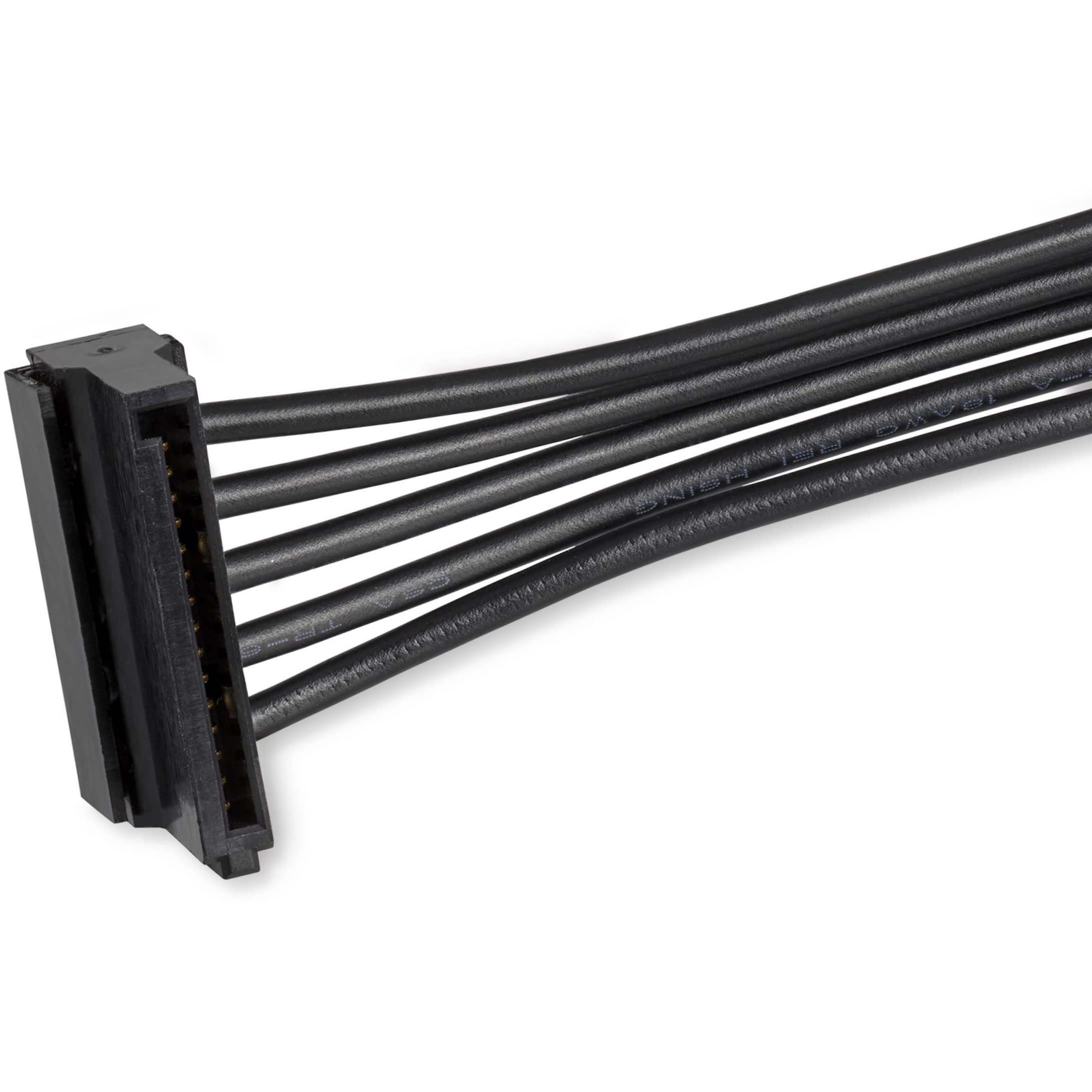 startech-com-c-ble-r-partiteur-d-alimentation-sata-vers-4x-sata-pyo4sata-pour-or image 2