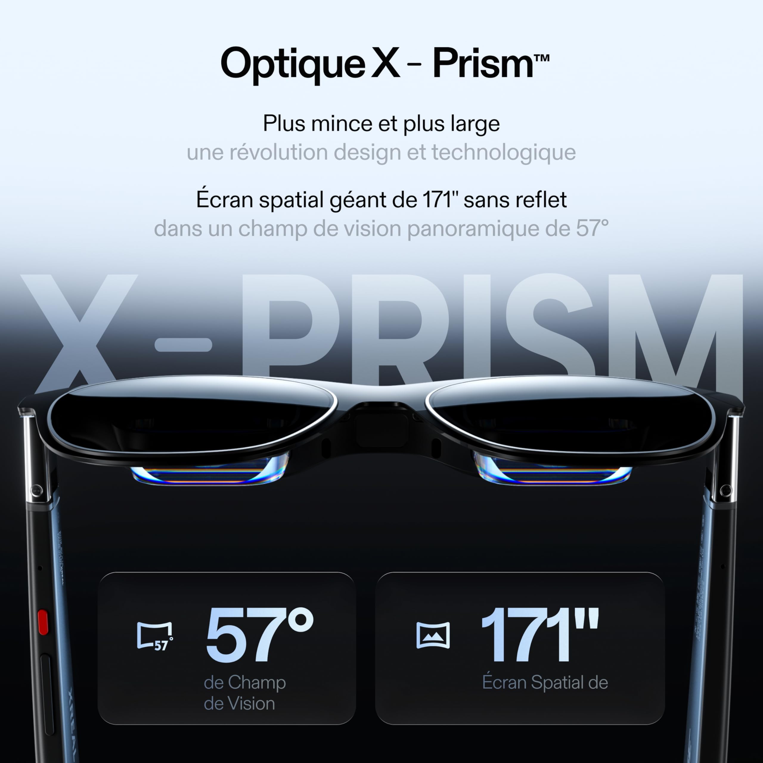 xreal-one-pro-lunettes-ar-puce-x1-cran-171-120hz-57-3dof-6dof-son-bose image 2
