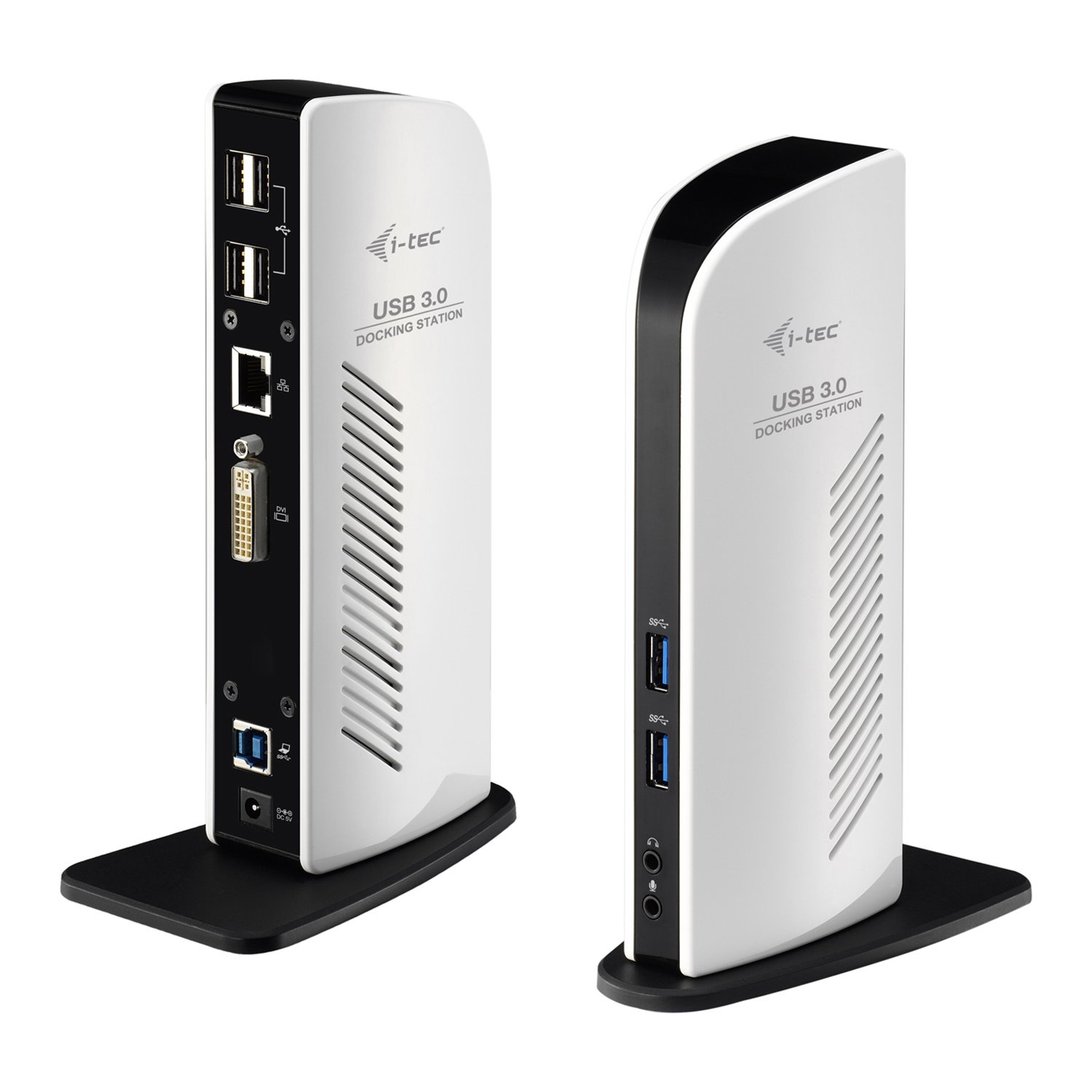 i-tec-u3dvidockl-station-d-accueil-usb-3-0-advance-dvi-2048x1152-noir-blanc image 1