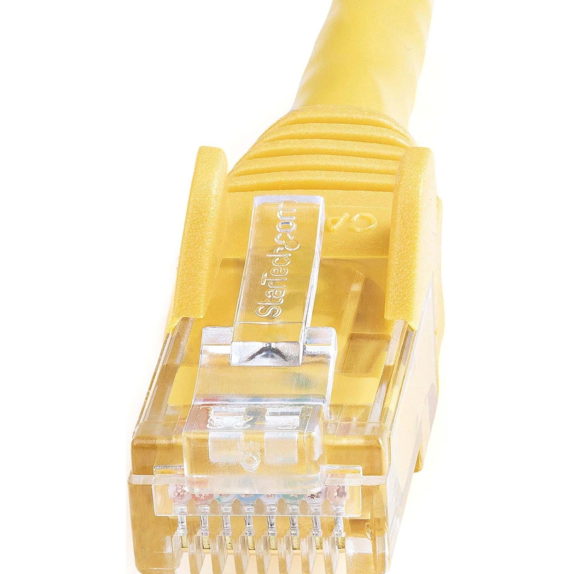 startech-com-c-ble-r-seau-cat6-utp-2-1-m-jaune-10-gb-poe-etl image 7