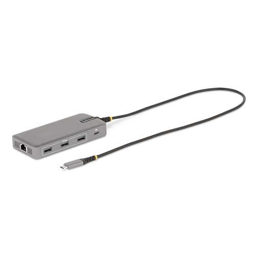 startech-com-station-d-accueil-usb-c-triple-4k-hdmi-displayport-100w-gbe image 8