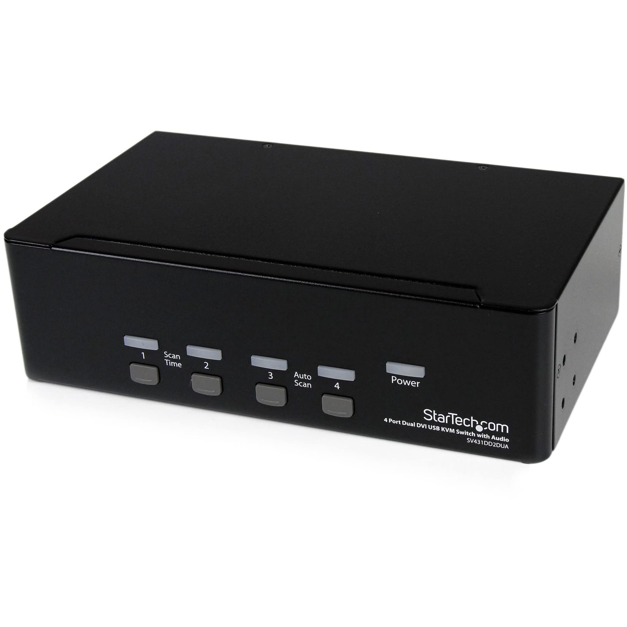 startech-com-sv431dd2dua-switch-kvm-usb-double-dvi-4-ordinateurs-2-crans image 1