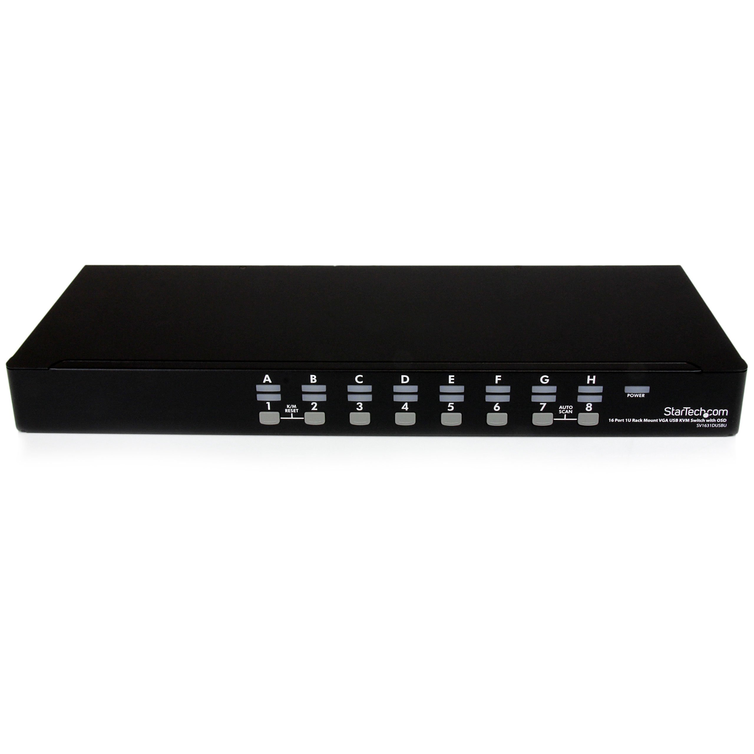 startech-com-sv1631dusbuk-commutateur-kvm-usb-16-ports-rack-1u-avec-osd-et-c-ble image 2