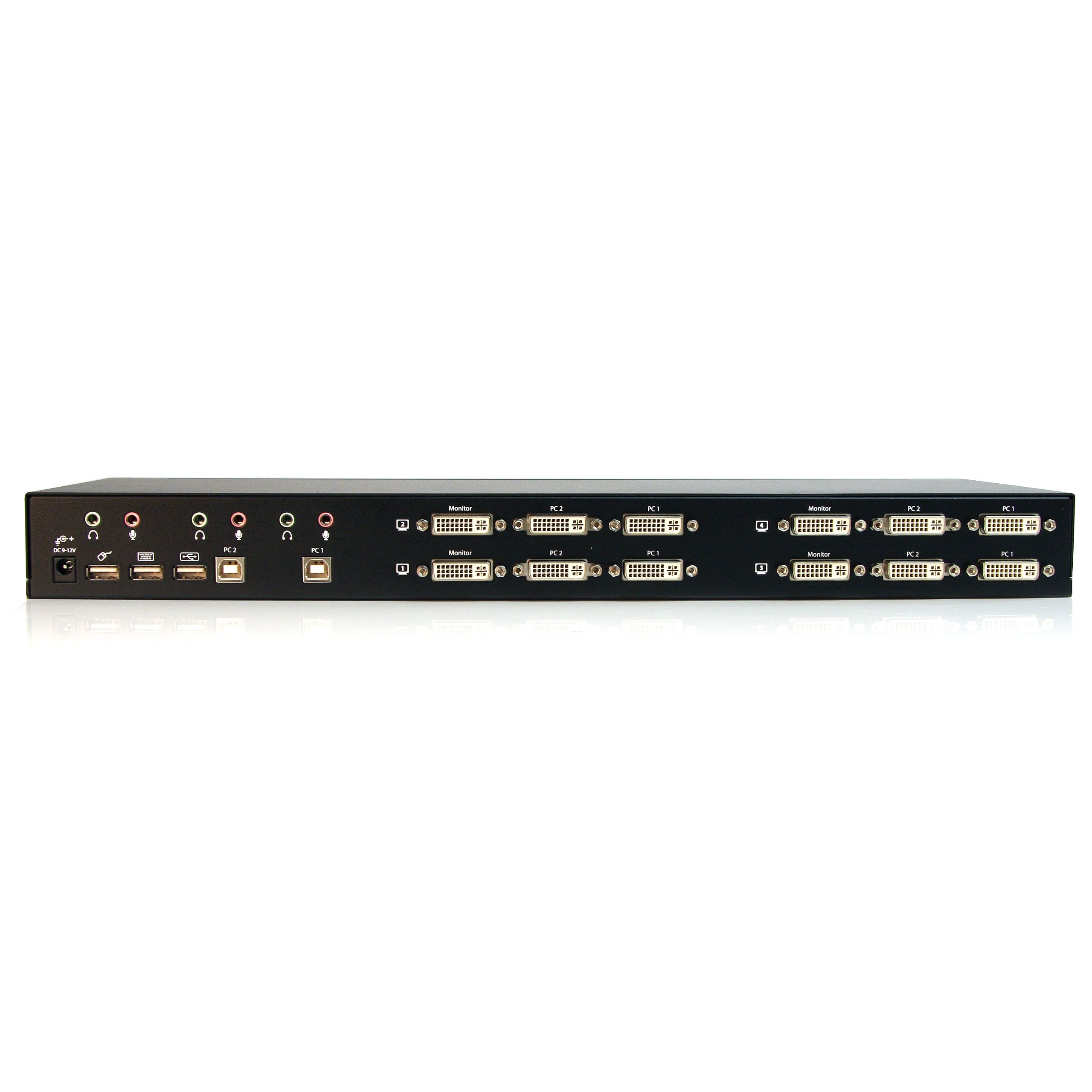 startech-com-sv231qdviua-switch-kvm-2-ports-4-crans-dvi-avec-audio-et-usb image 2