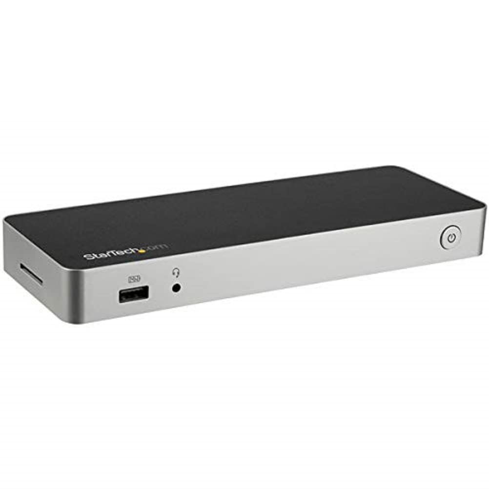 startech-com-dock-usb-c-double-hdmi-displayport-4k-60w-sd-gbe image 1