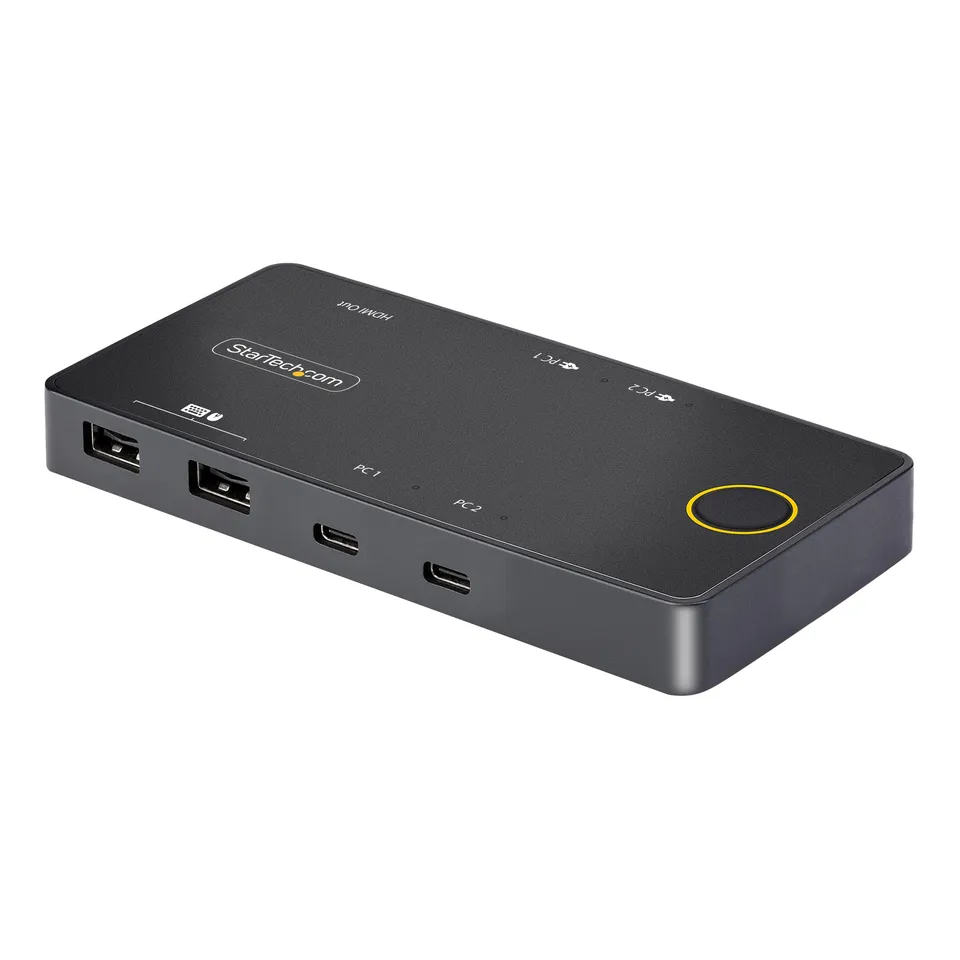 startech-com-commutateur-kvm-usb-c-2-ports-hdmi-4k-60hz-pd-100w-aliment-par-bus image 1