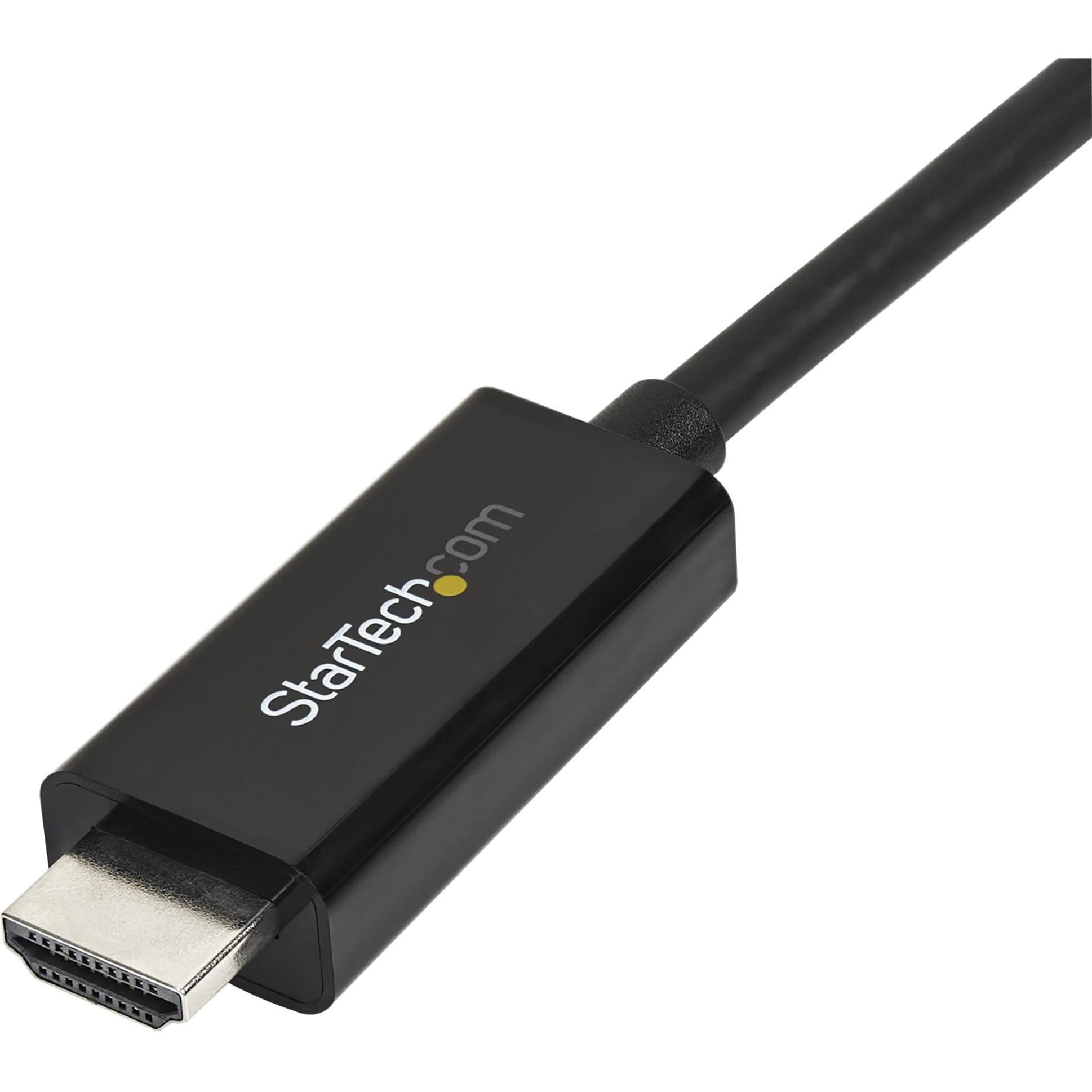 startech-com-mdp2hdmm3mb-c-ble-mini-displayport-vers-hdmi-3-m-4k-30hz-noir image 6