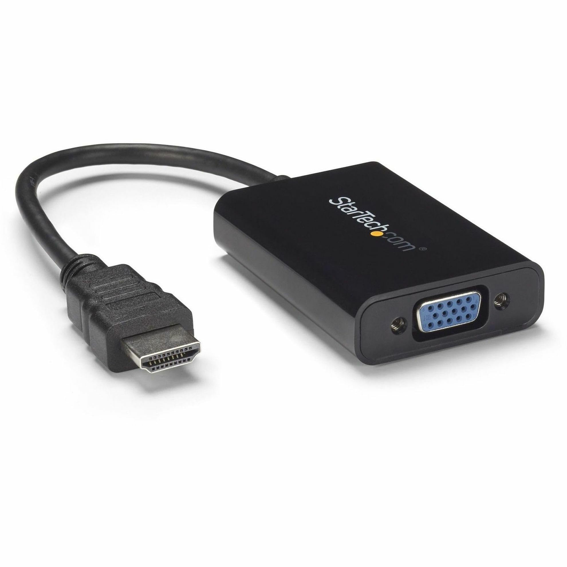 startech-com-adaptateur-hdmi-vers-vga-audio-hd2vgaa2-1080p-noir image 4