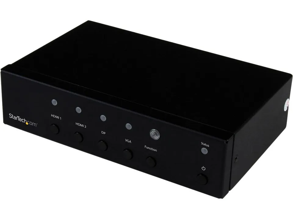 startech-com-hdvgadp2hd-commutateur-dp-vga-hdmi-vers-hdmi-4k-30hz image 1