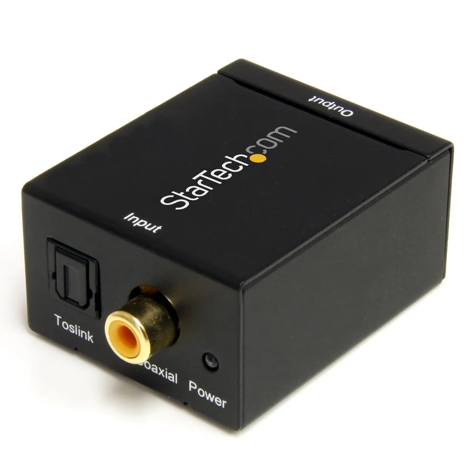 startech-com-spdif2aa-convertisseur-audio-num-rique-coaxial-toslink-vers-rca-st- image 1