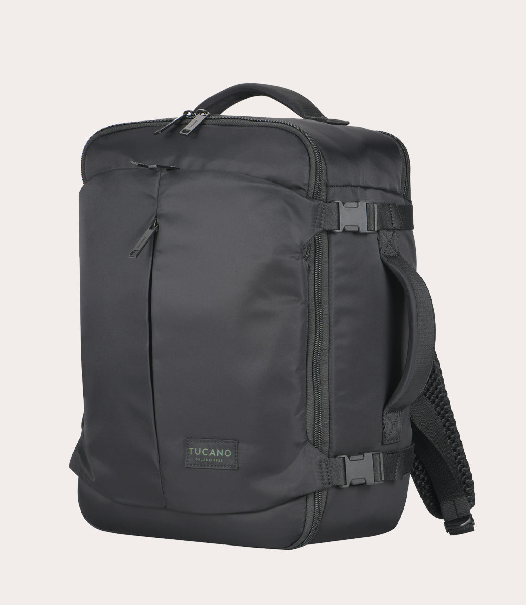 tucano-tug-premium-sac-dos-cabine-avion-en-nylon-recycl-avec-porte-passeport image 3