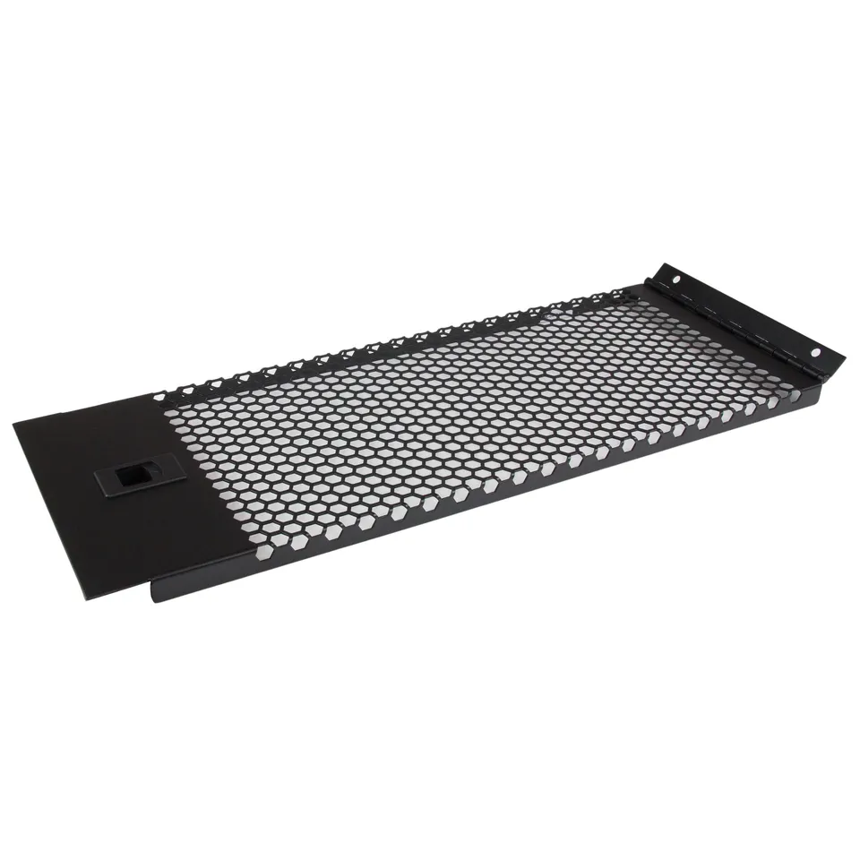 startech-com-4postrack-u-series-panneau-d-obturation-ventil-charni-res-4u-19-pou image 1