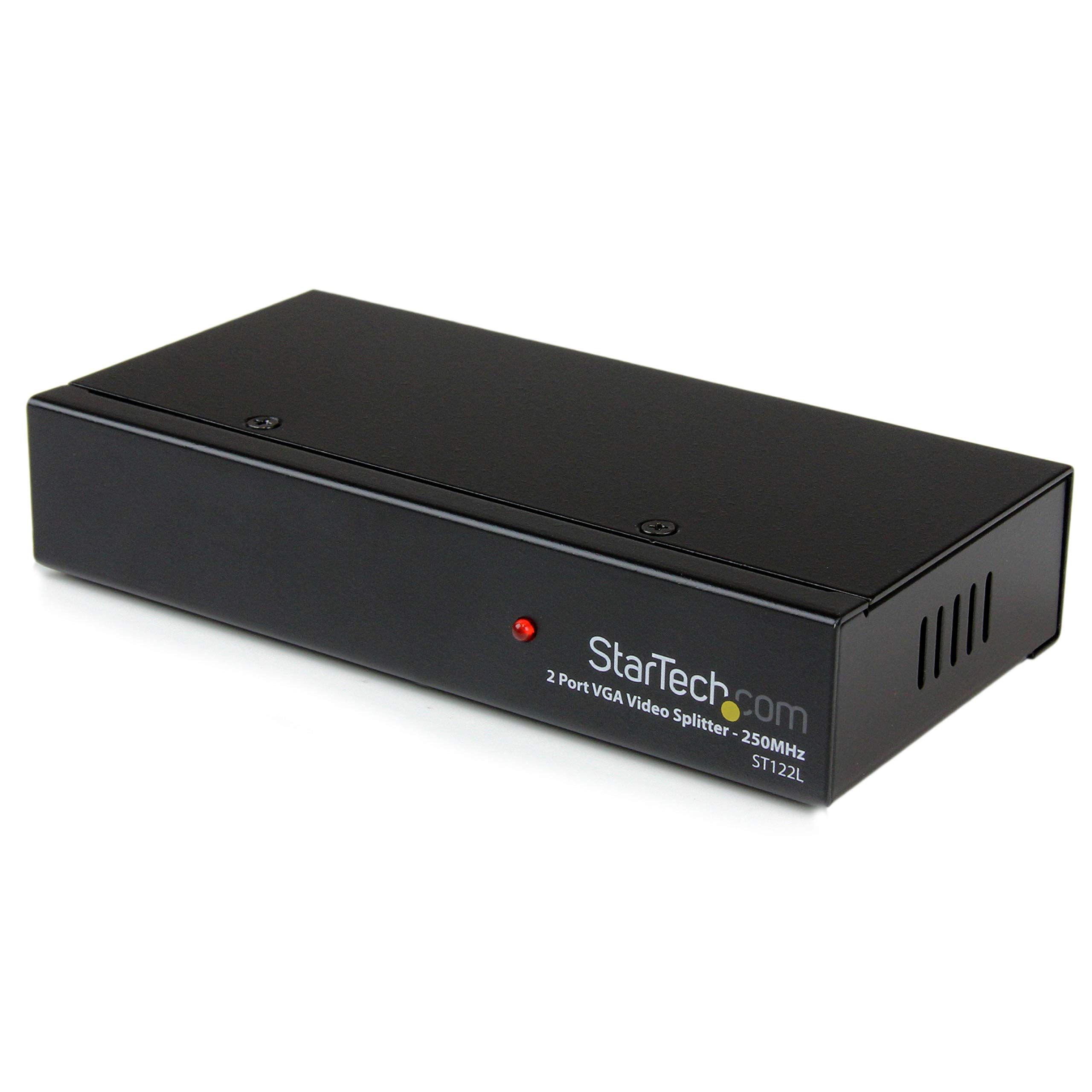 startech-com-r-partiteur-vid-o-vga-2-ports-250-mhz-1920x1440-st122leu-noir image 1