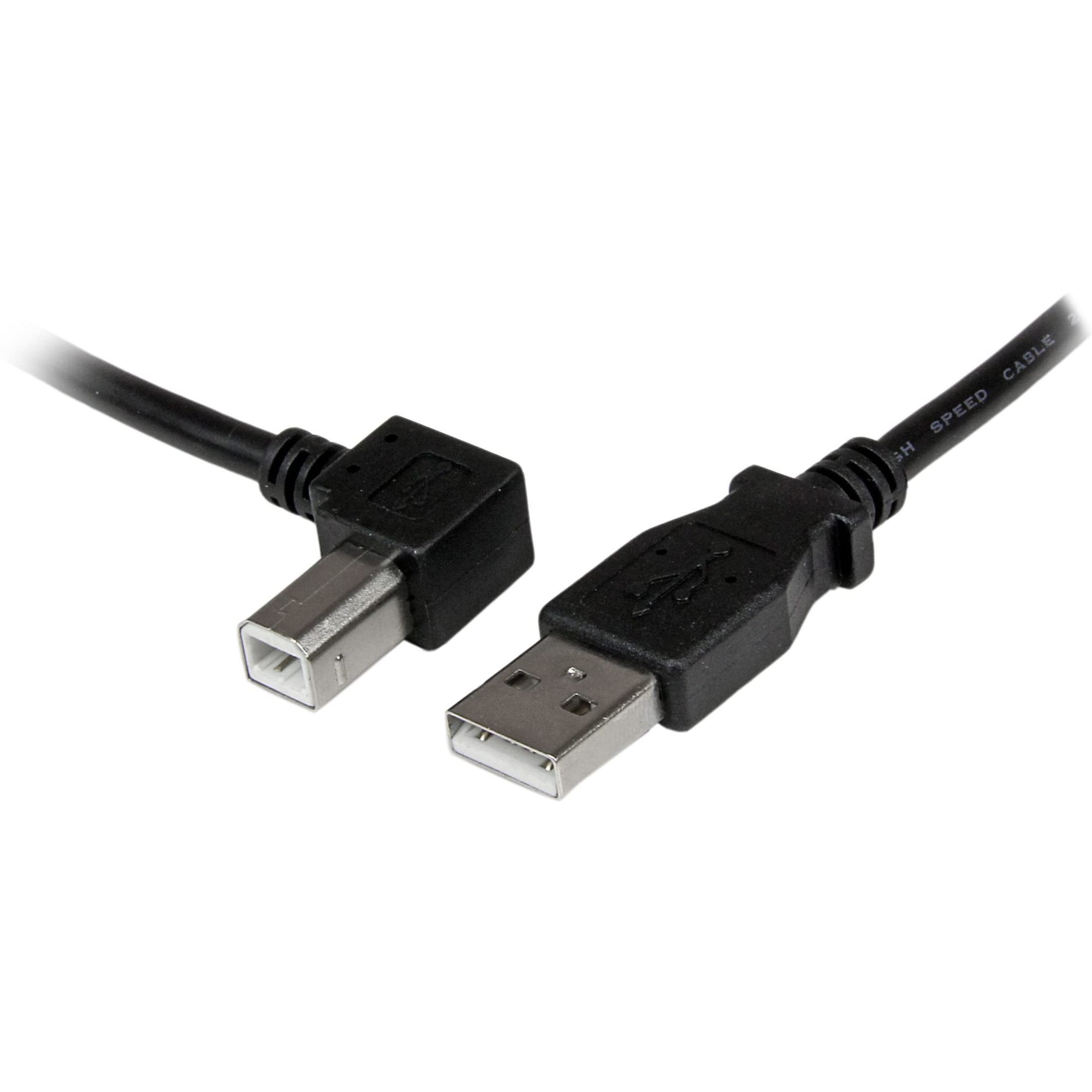 startech-com-usbab2ml-c-ble-usb-2-0-usb-a-vers-usb-b-coud-gauche-2m-noir image 7