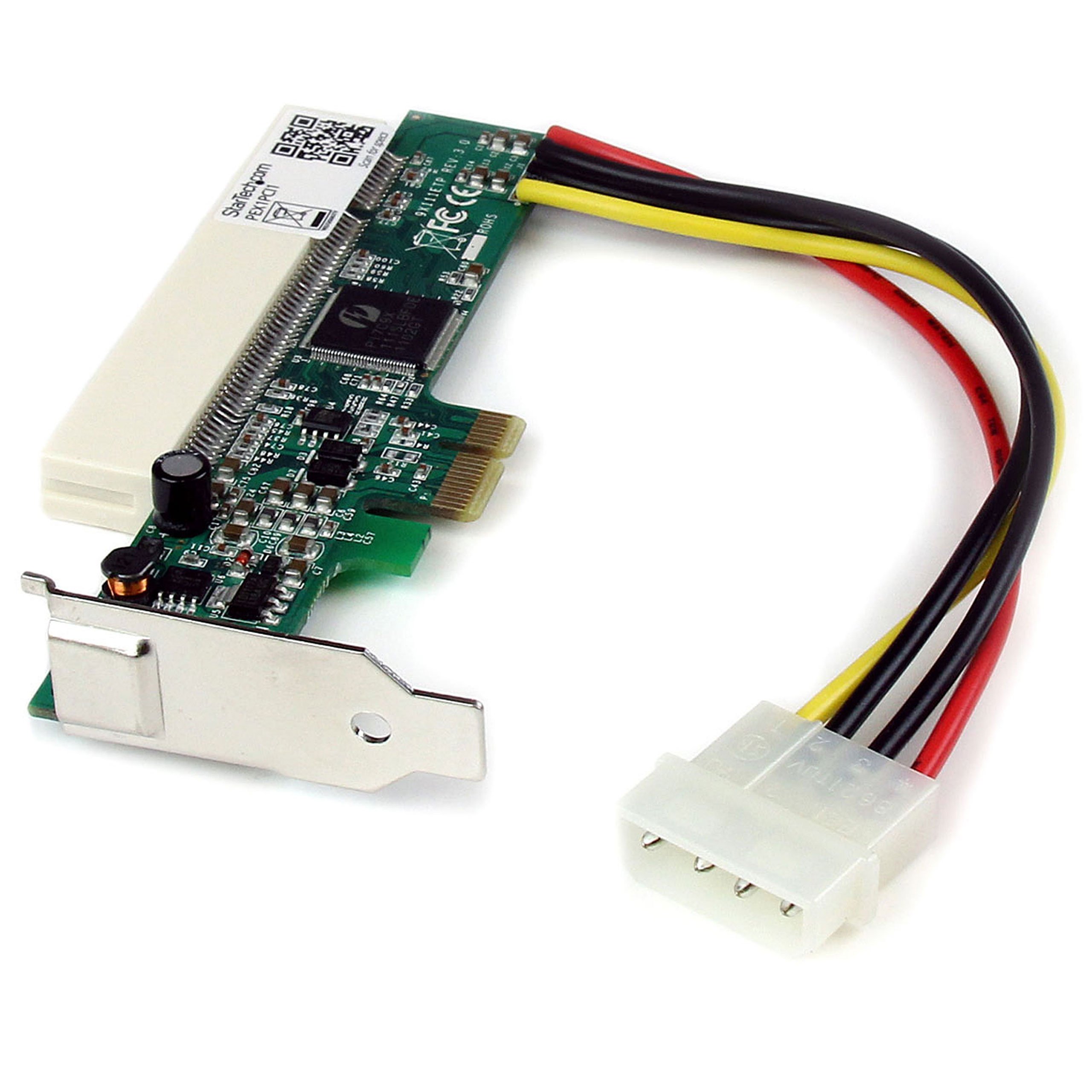 startech-com-carte-adaptateur-pci-express-vers-pci-demi-hauteur-pex1pci1 image 1