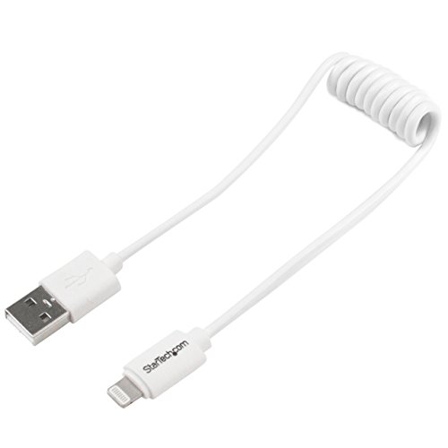 startech-com-c-ble-lightning-vers-usb-spiral-30-cm-blanc-m-m image 7